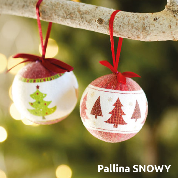 Pallina di Natale SNOWY